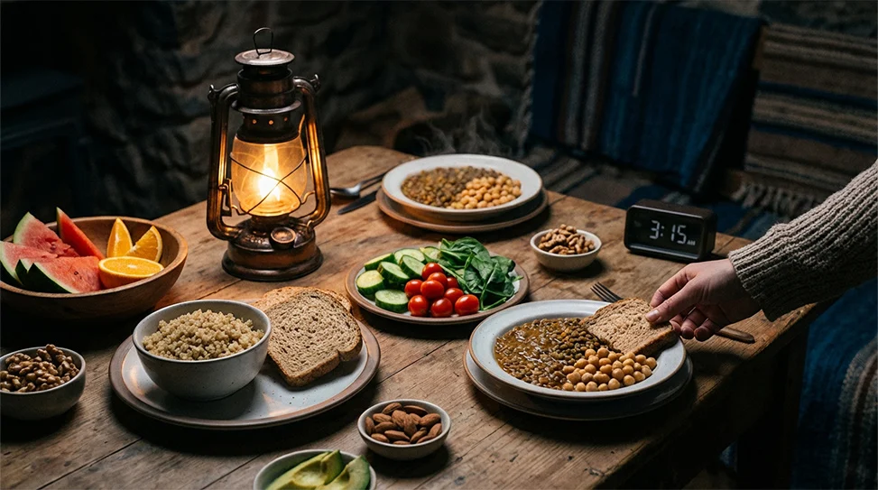بررسی بهترین سحری برای ماه رمضان - غذا بدون گوشت برای سحری بهترین غذا بدون گوشت برای سحری